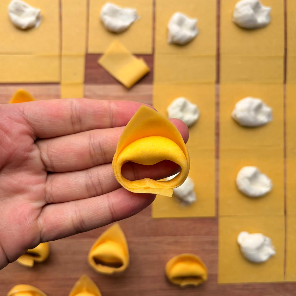Tortellinis de Ricotta y Limon