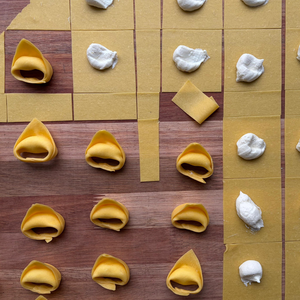 Tortellinis de Ricotta y Limon