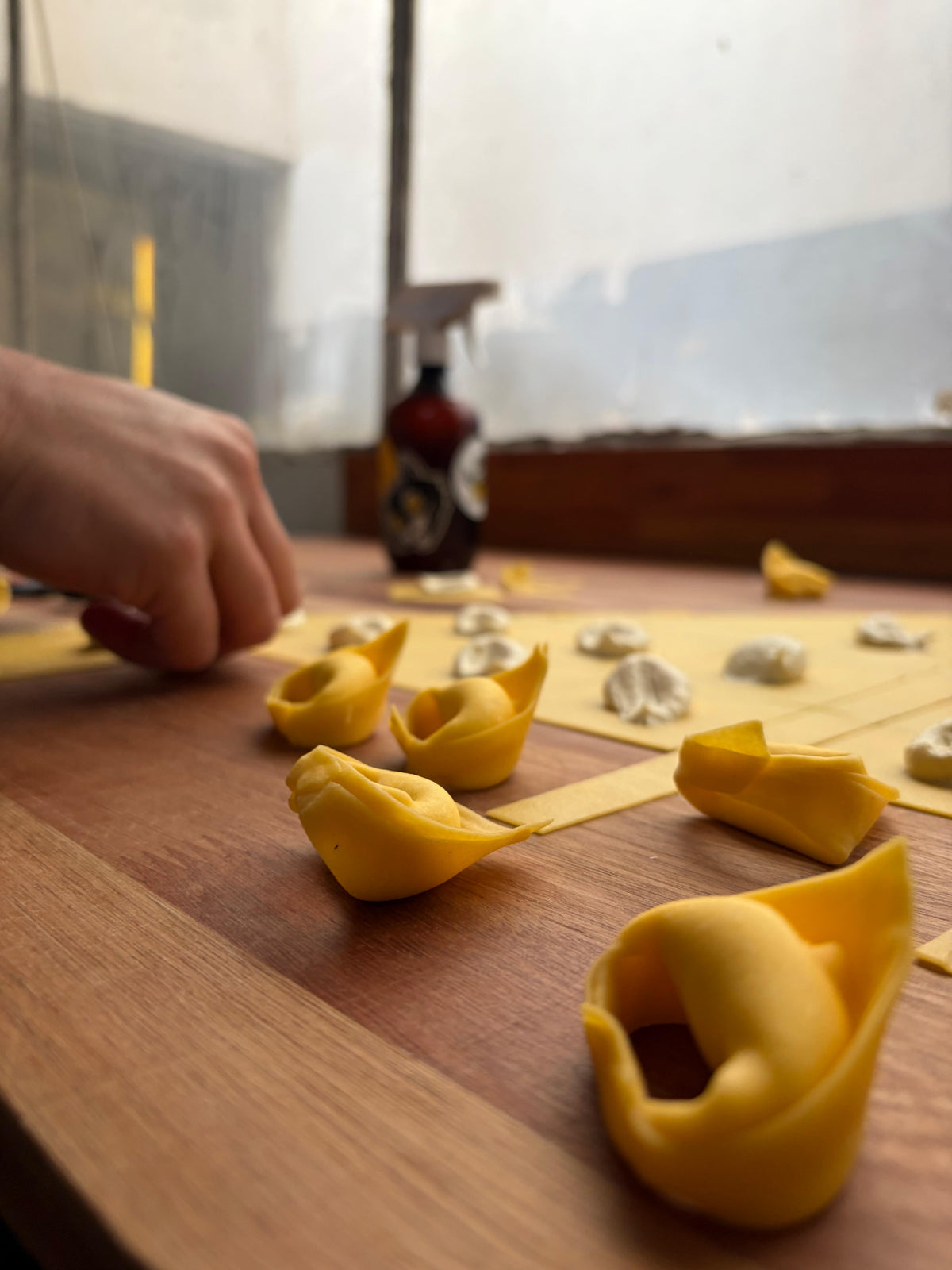 Tortellinis de Ricotta y Limon