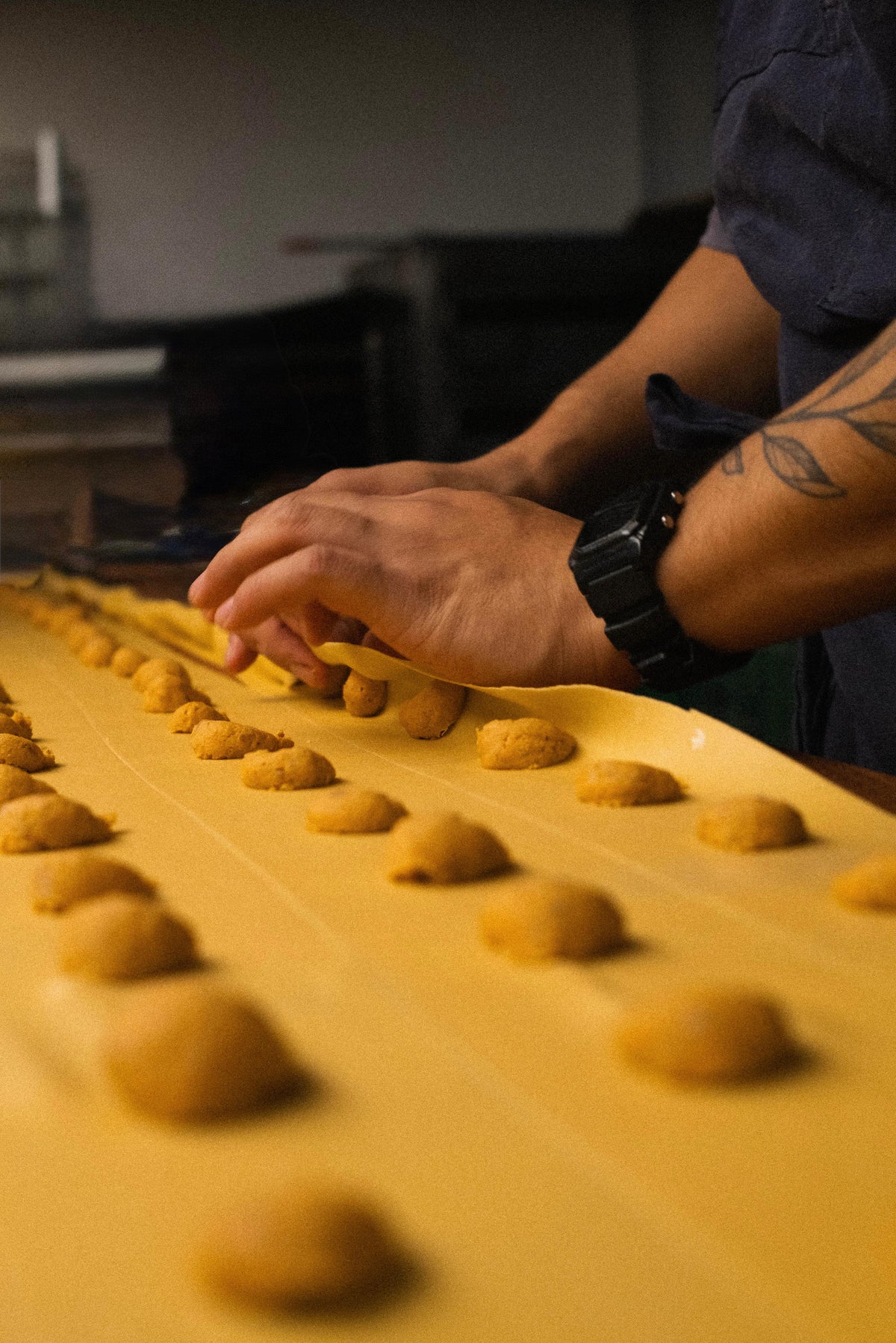 Caramelles de Boniato y Praline de nueces