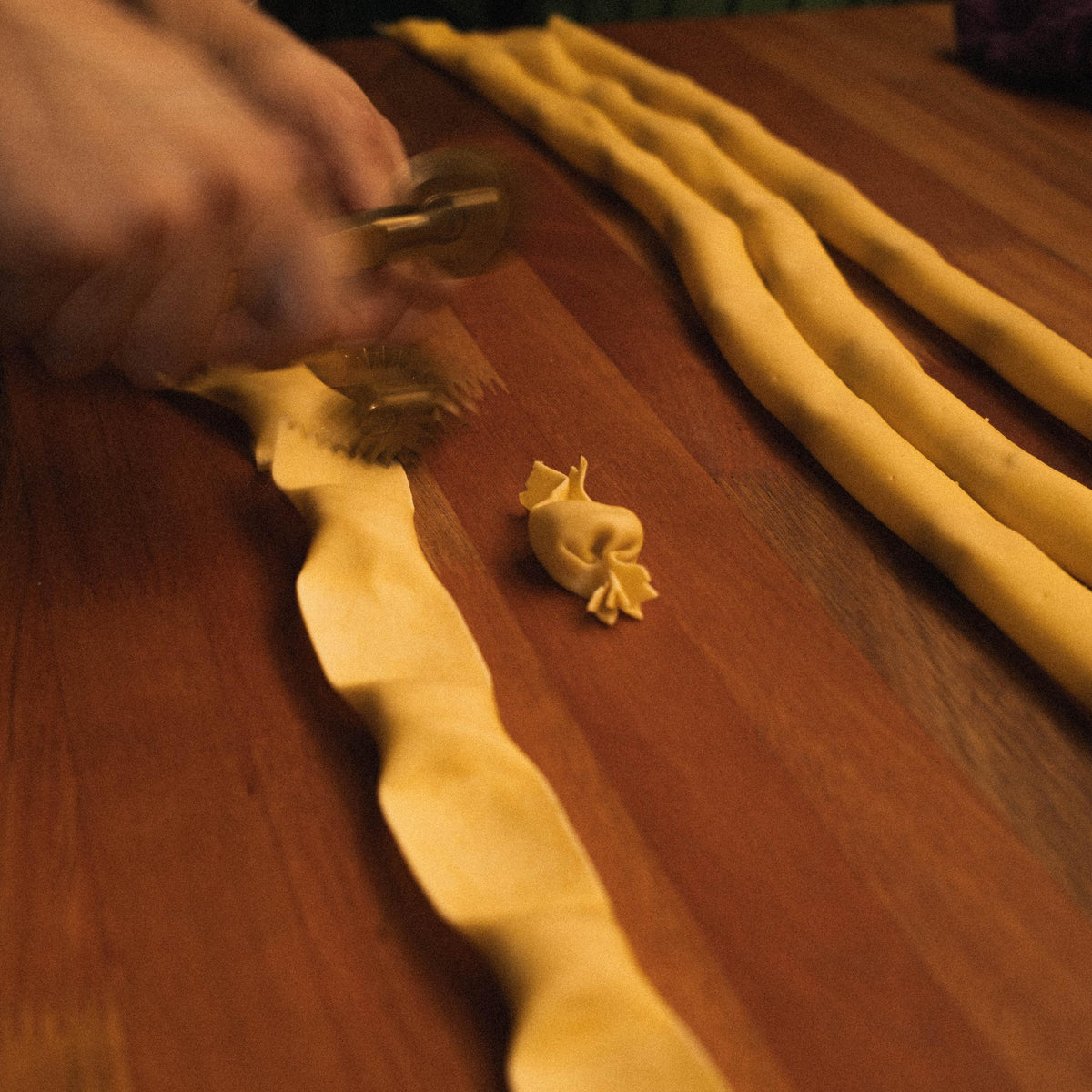 Caramelles de Boniato y Praline de nueces